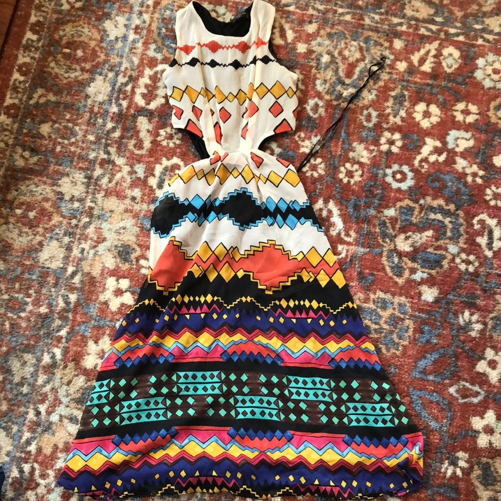 Zara cutout dress